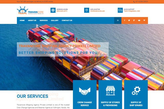Travancore Shipping Agency Private Limited